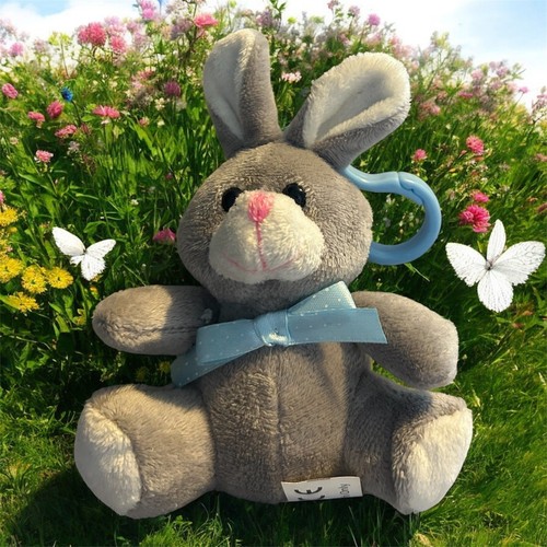 Little grey rabbit soft toy - grey,